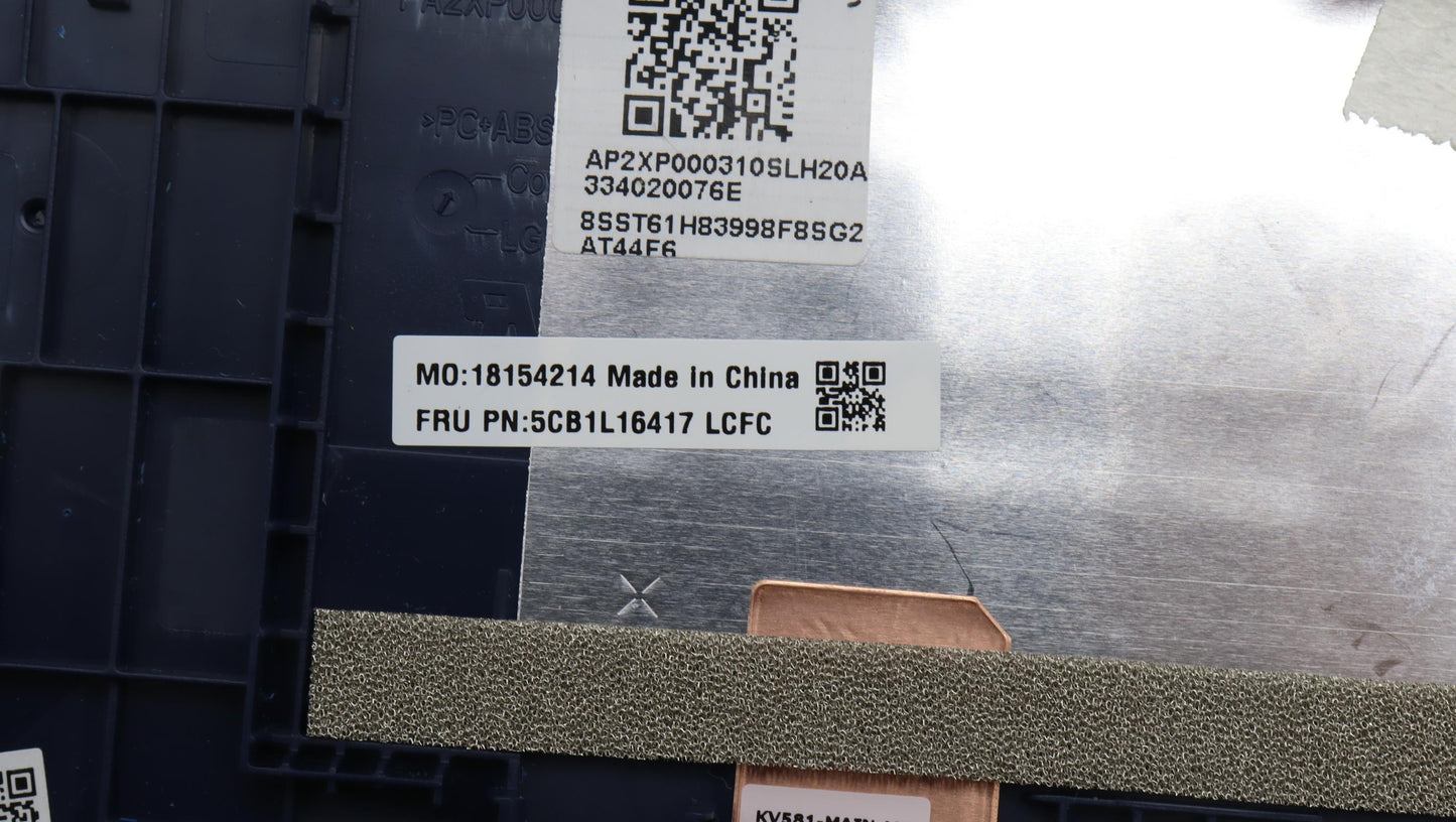 Lenovo Cover Upper Case Assembly Ger - 5CB1L16417