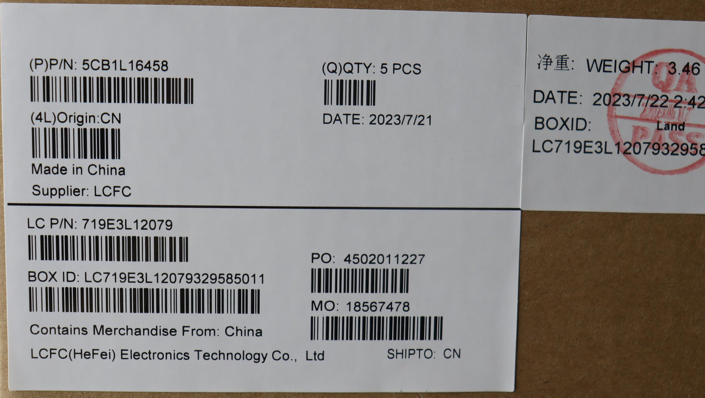 Lenovo Cover Upper Case Assembly Sws - 5CB1L16458