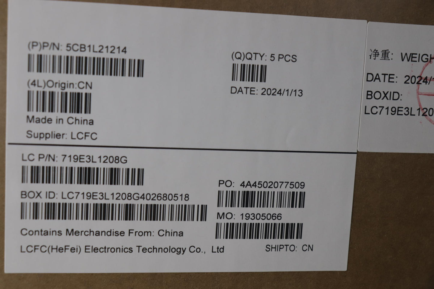 Lenovo Cover Upper Case Assembly Sws - 5CB1L21214