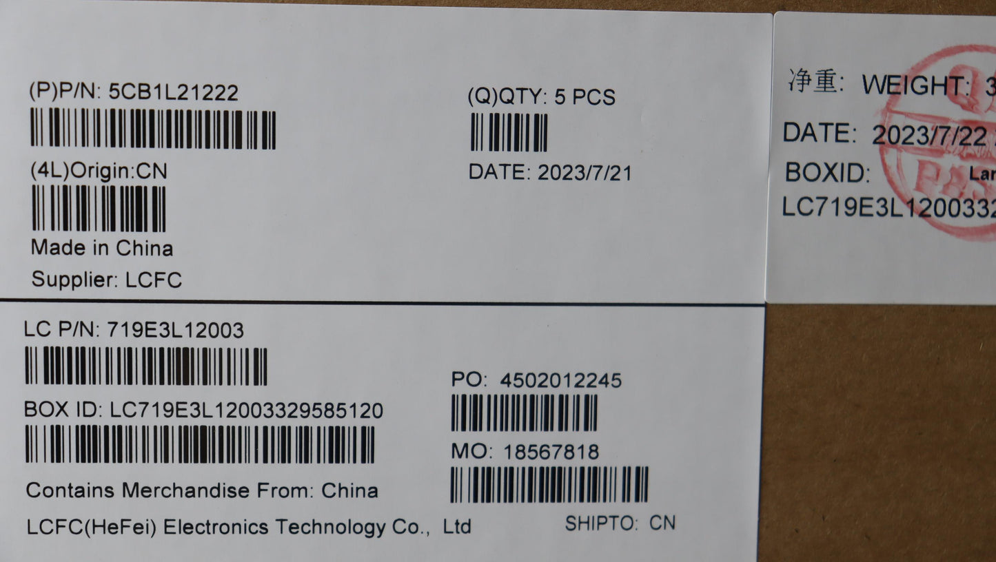 Lenovo Cover Upper Case Assembly Uke - 5CB1L21222