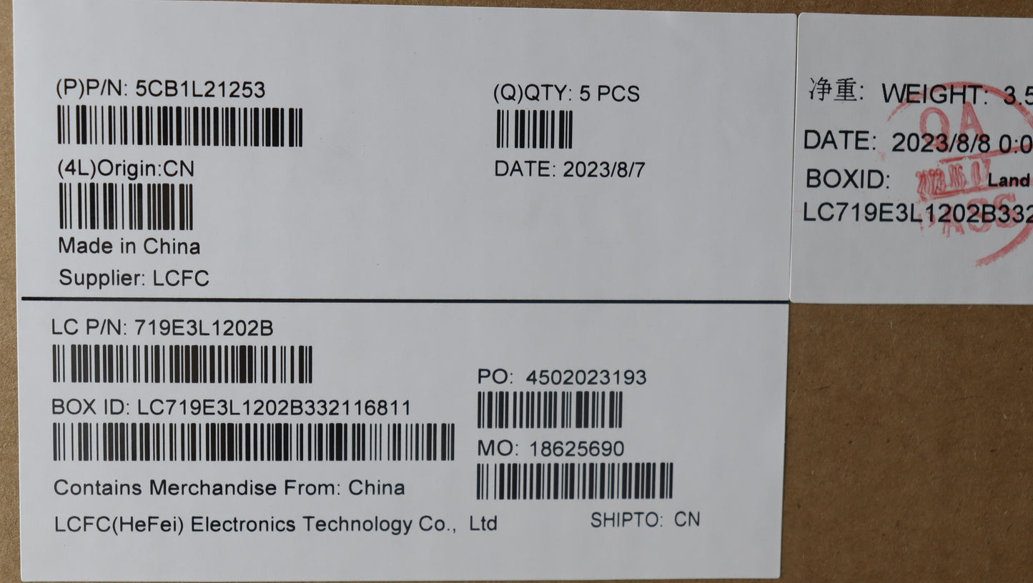Lenovo Cover Upper Case Assembly Bel - 5CB1L21253