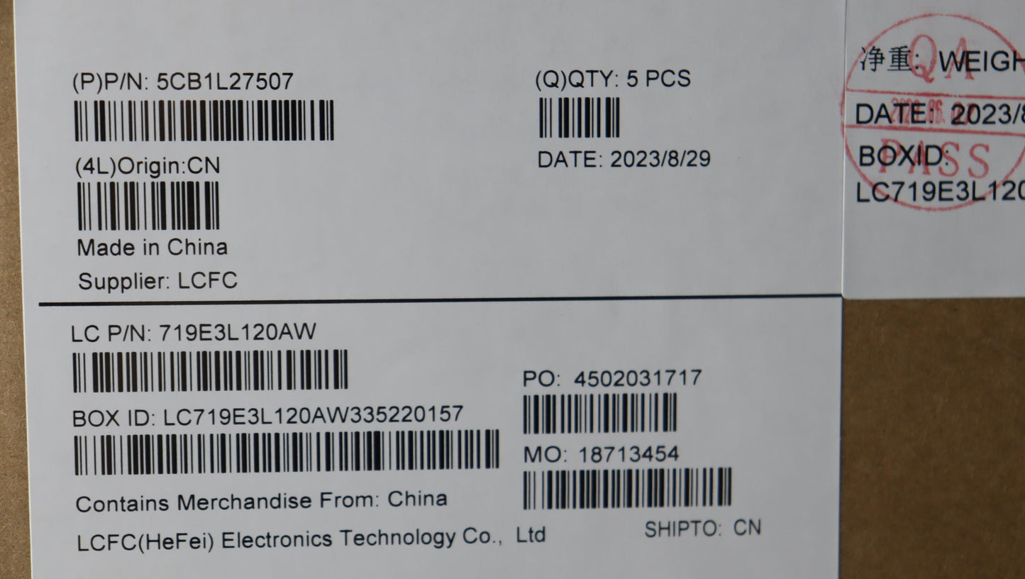 Lenovo Cover Upper Case Assembly Fra - 5CB1L27507