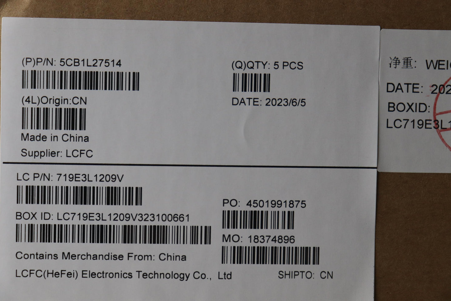 Lenovo Cover Upper Case Assembly Hun - 5CB1L27514