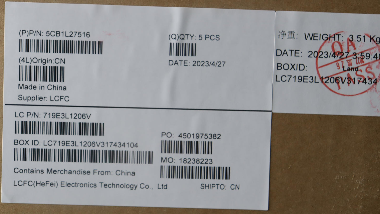 Lenovo Cover Upper Case Assembly Ita - 5CB1L27516