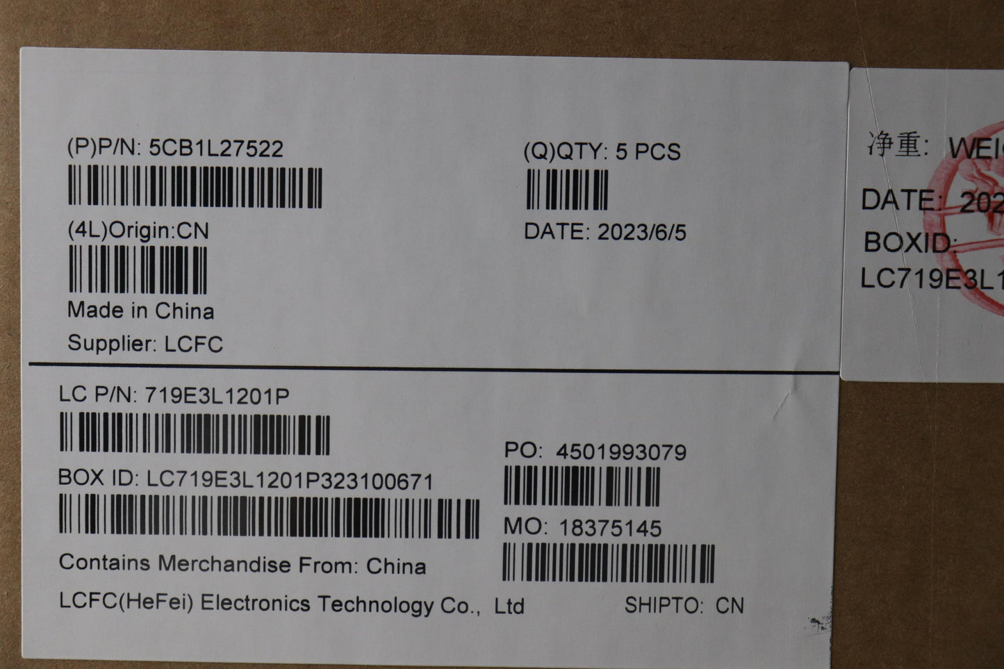 Lenovo Cover Upper Case Assembly Rus - 5CB1L27522