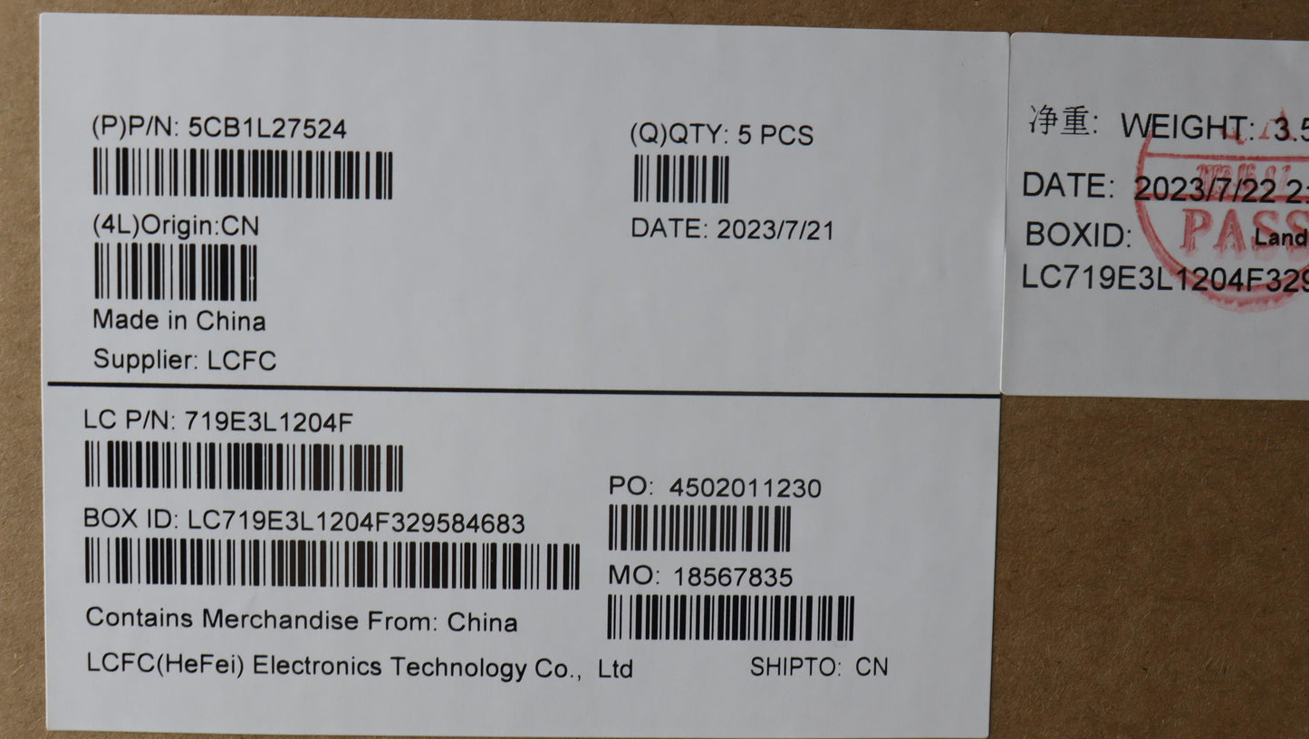 Lenovo Cover Upper Case Assembly Spa - 5CB1L27524