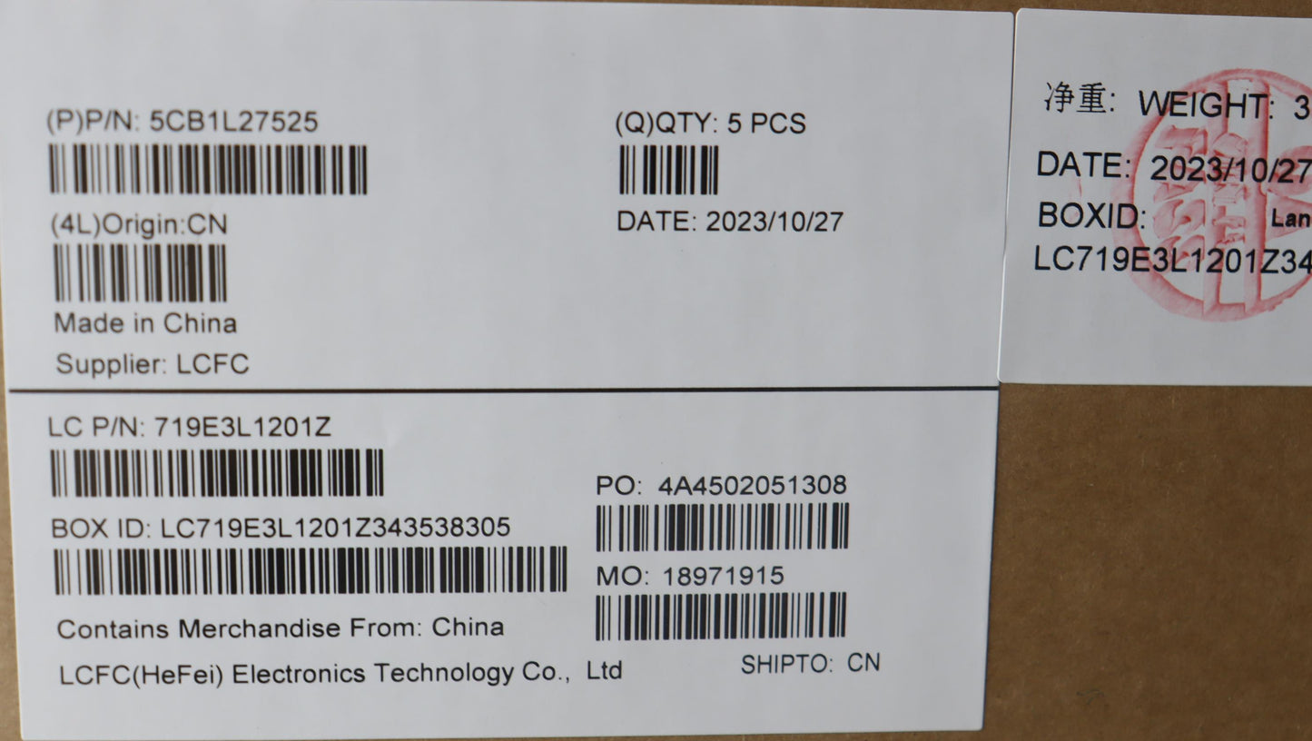 Lenovo Cover Upper Case Assembly Sws - 5CB1L27525