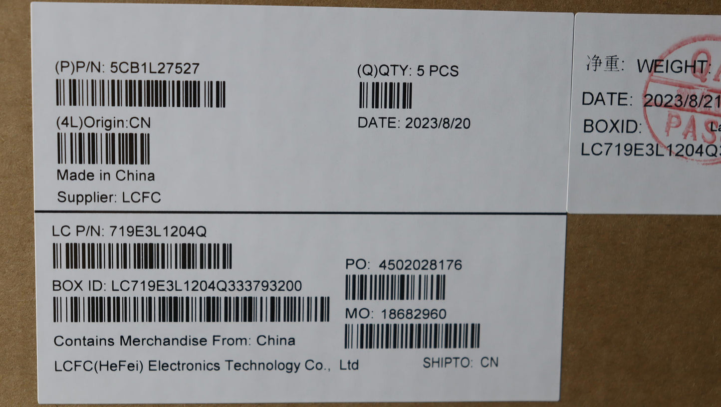 Lenovo Cover Upper Case Assembly Thai - 5CB1L27527