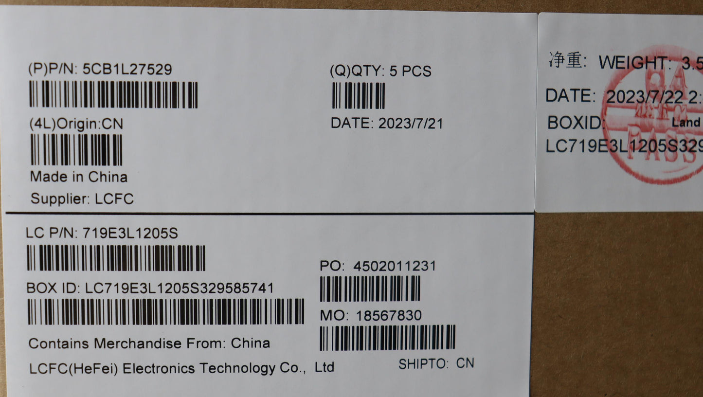 Lenovo Cover Upper Case Assembly Uke - 5CB1L27529