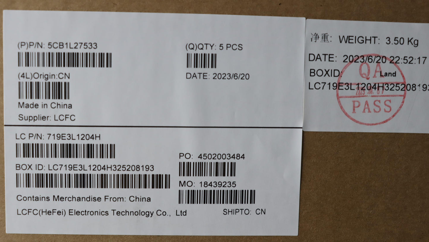 Lenovo Cover Upper Case Assembly Uke - 5CB1L27533