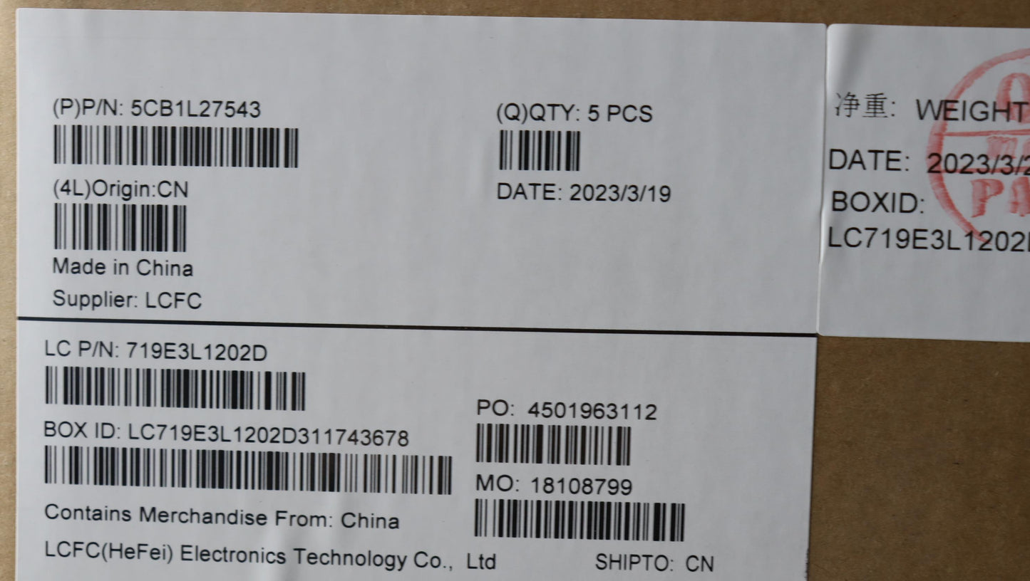 Lenovo Cover Upper Case Assembly Rus - 5CB1L27543