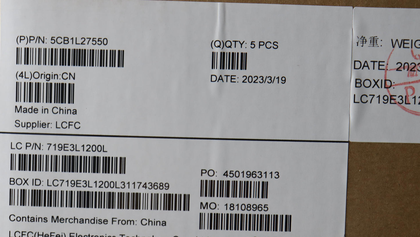 Lenovo Cover Upper Case Assembly Hun - 5CB1L27550