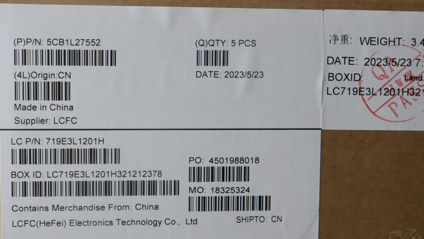 Lenovo Cover Upper Case Assembly Bel - 5CB1L27552