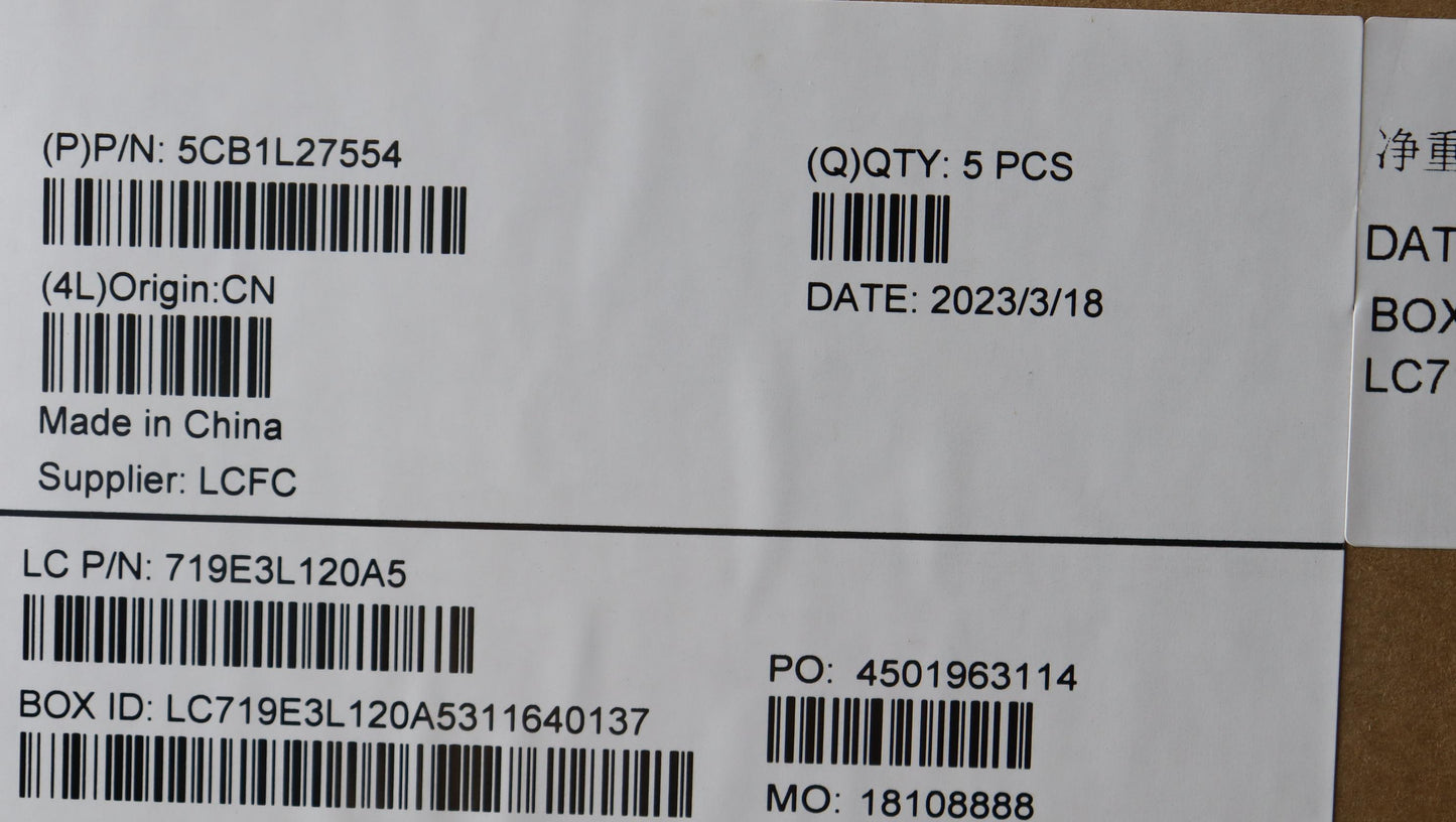 Lenovo Cover Upper Case Assembly Slv - 5CB1L27554