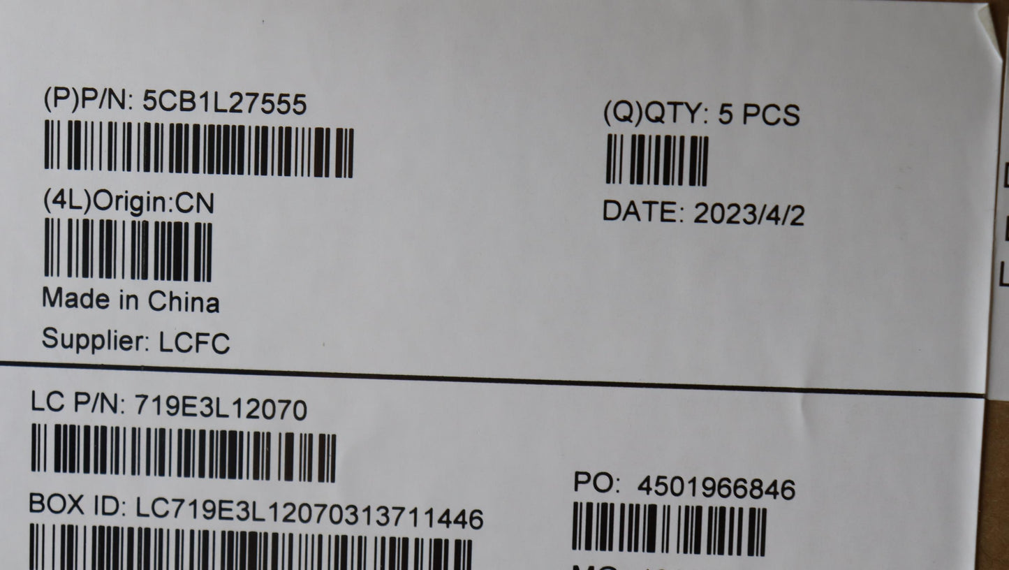 Lenovo Cover Upper Case Assembly Sws - 5CB1L27555
