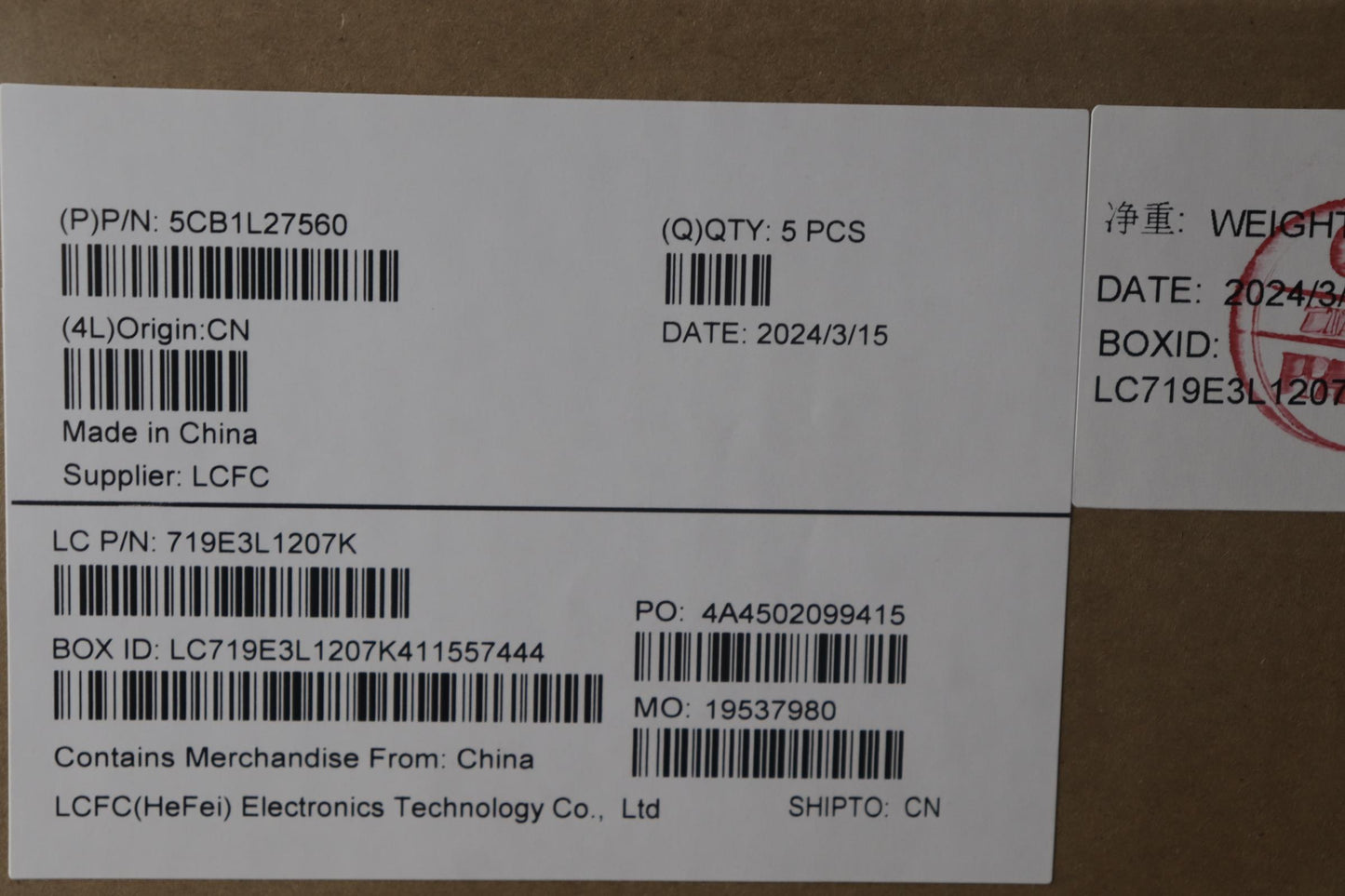 Lenovo Cover Upper Case Assembly Fra/ - 5CB1L27560