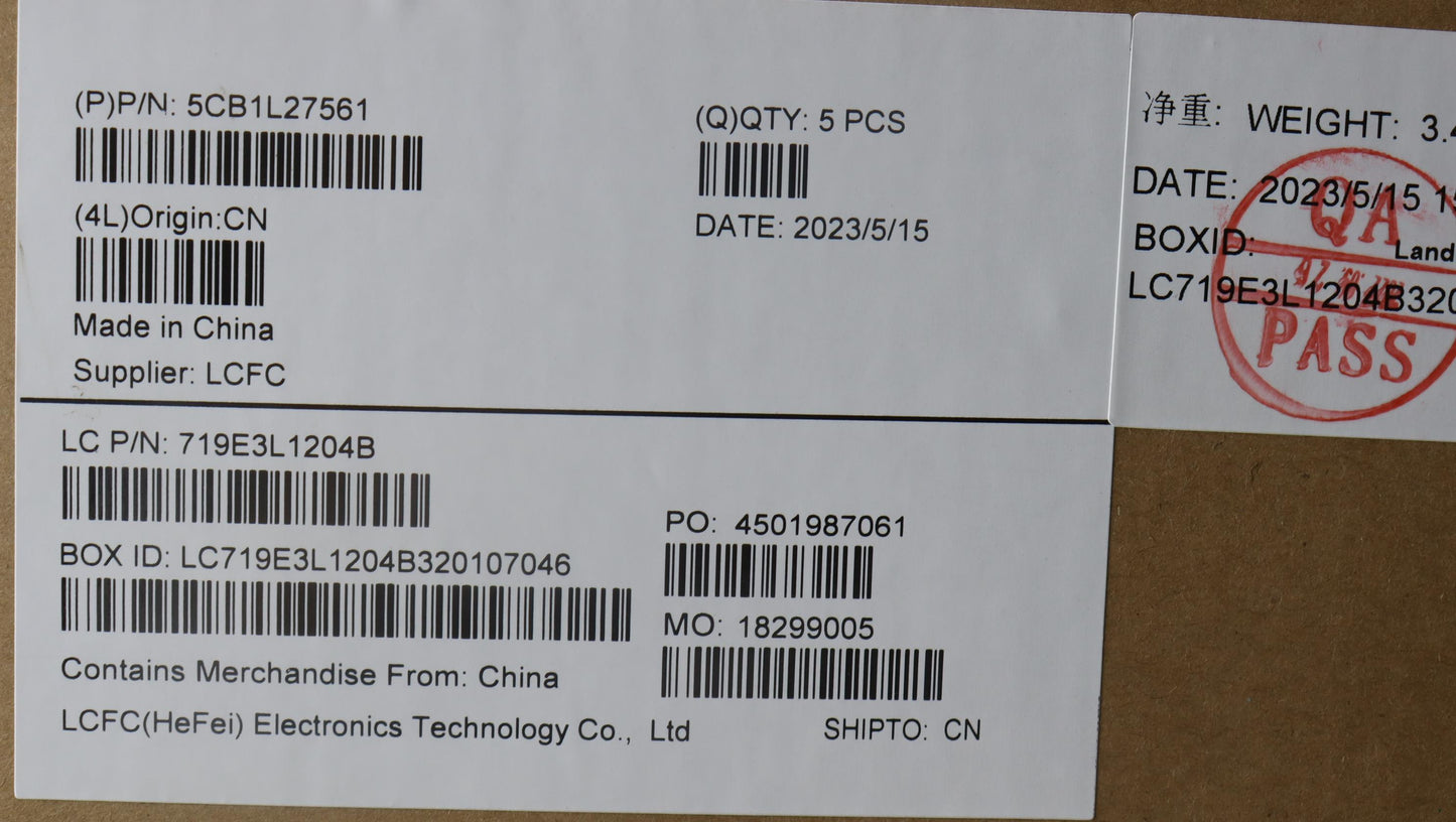 Lenovo Cover Upper Case Assembly Ukr - 5CB1L27561