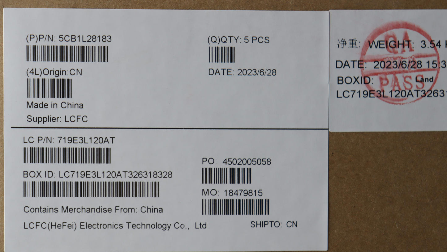 Lenovo Cover Upper Case Assembly Bel - 5CB1L28183