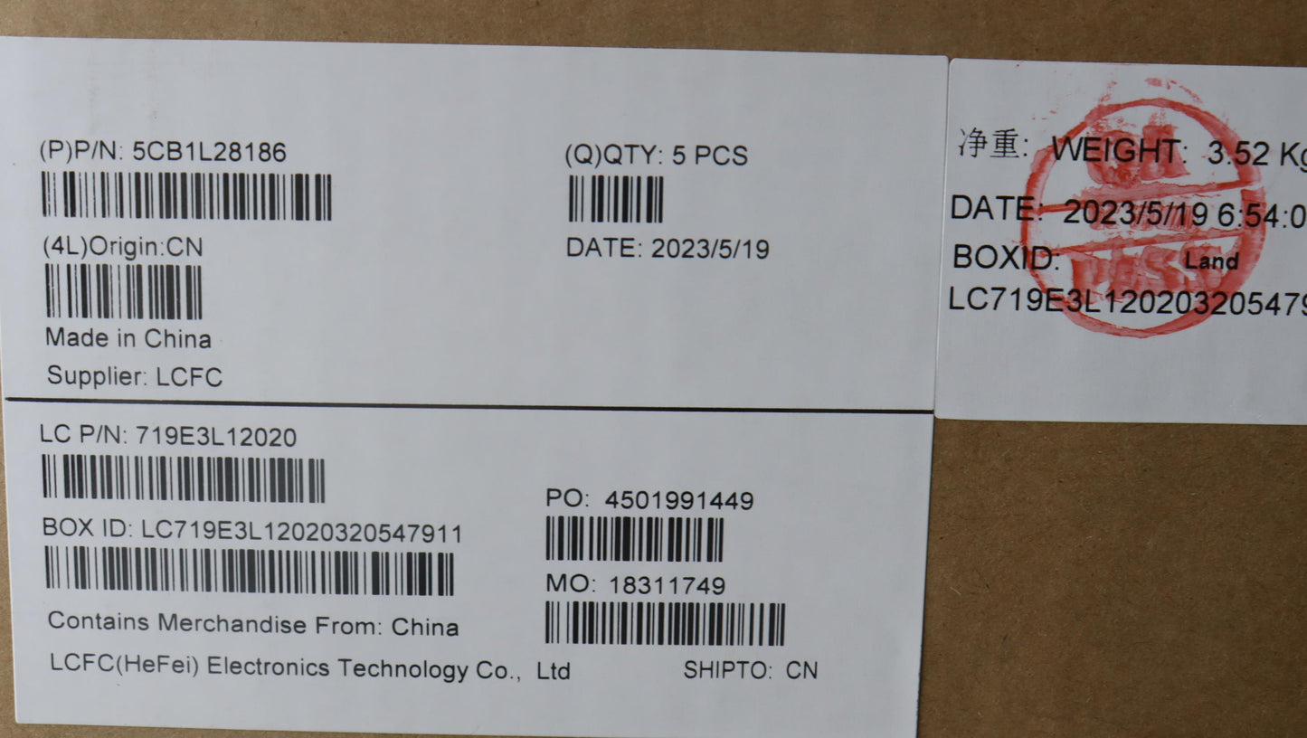 Lenovo Cover Upper Case Assembly Cze/ - 5CB1L28186