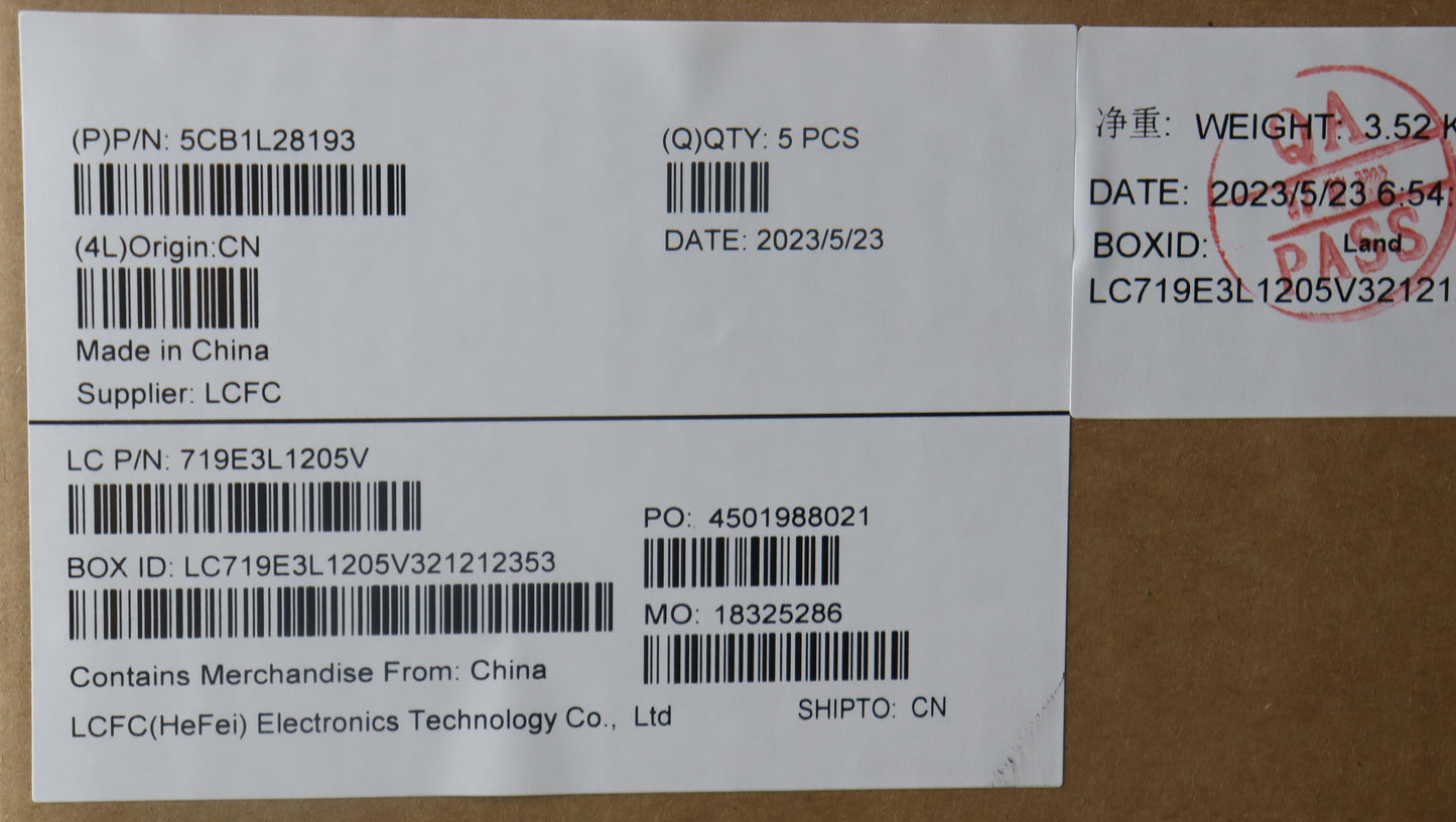 Lenovo Cover Upper Case Assembly Gre - 5CB1L28193