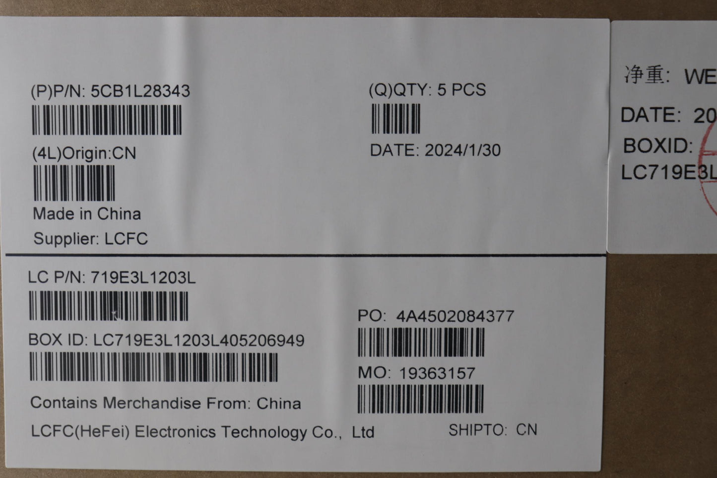 Lenovo Cover Upper Case Assembly Spa - 5CB1L28343