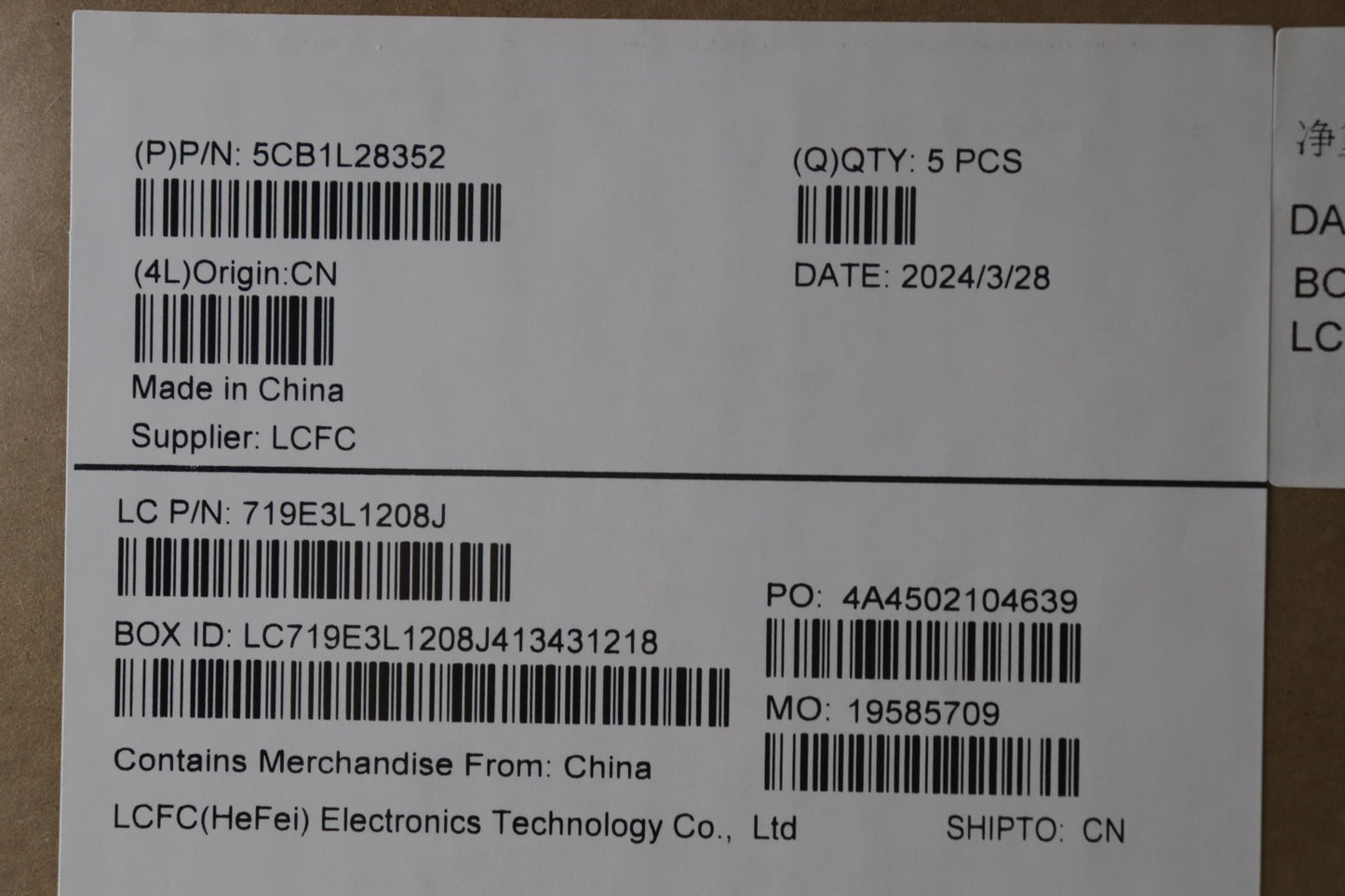 Lenovo Cover Upper Case Assembly Fra - 5CB1L28352