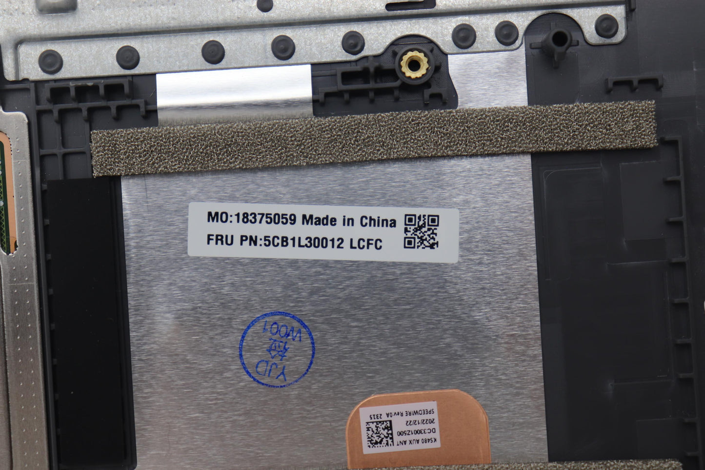 Lenovo Cover Upper Case Assembly Ita - 5CB1L30012