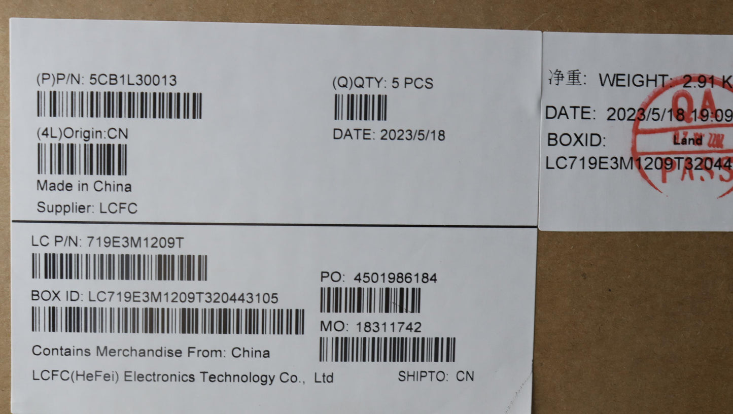 Lenovo Cover Upper Case Assembly Spa - 5CB1L30013