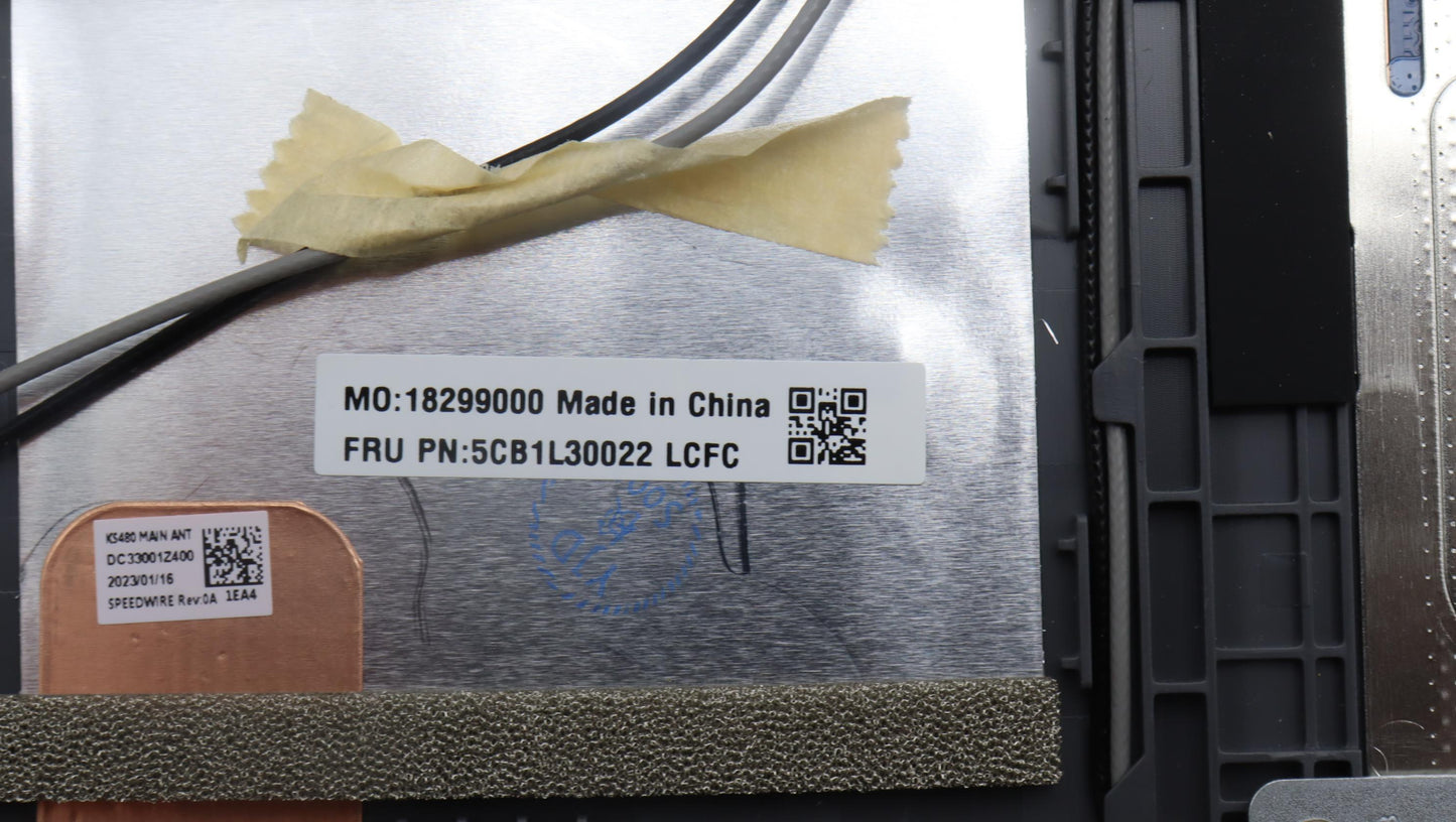 Lenovo Cover Upper Case Assembly Fra - 5CB1L30022