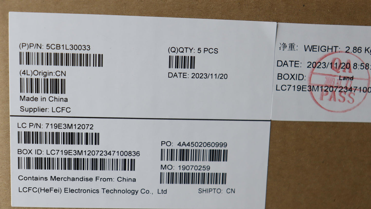 Lenovo Cover Upper Case Assembly Sws - 5CB1L30033