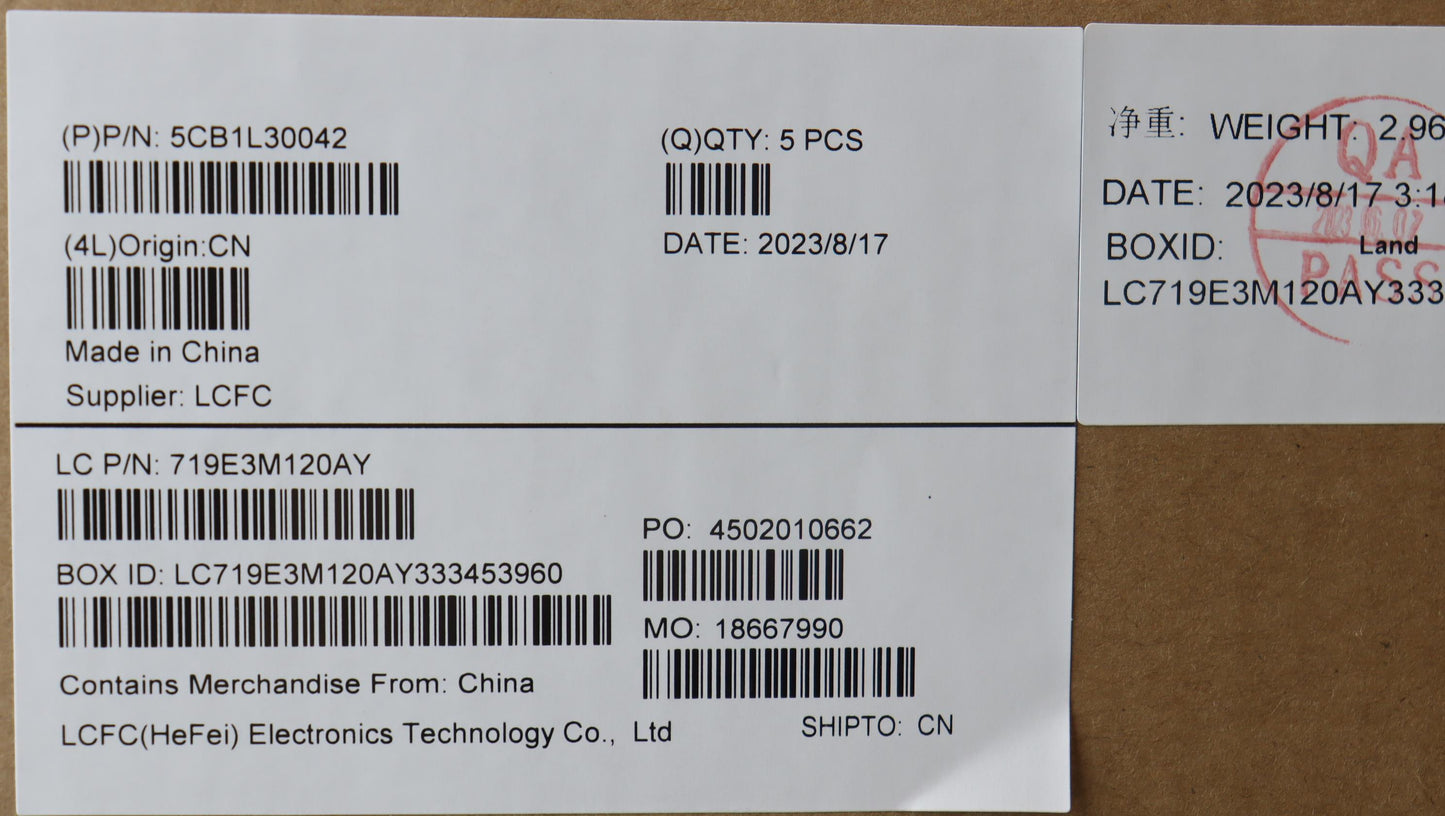 Lenovo Cover Upper Case Assembly Bel - 5CB1L30042