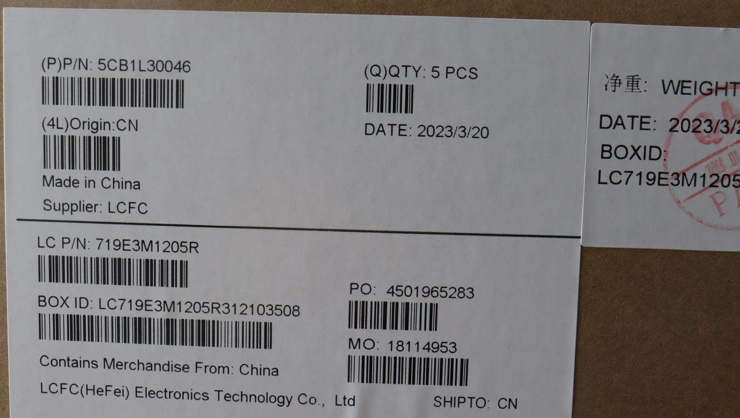 Lenovo Cover Upper Case Assembly Eng - 5CB1L30046
