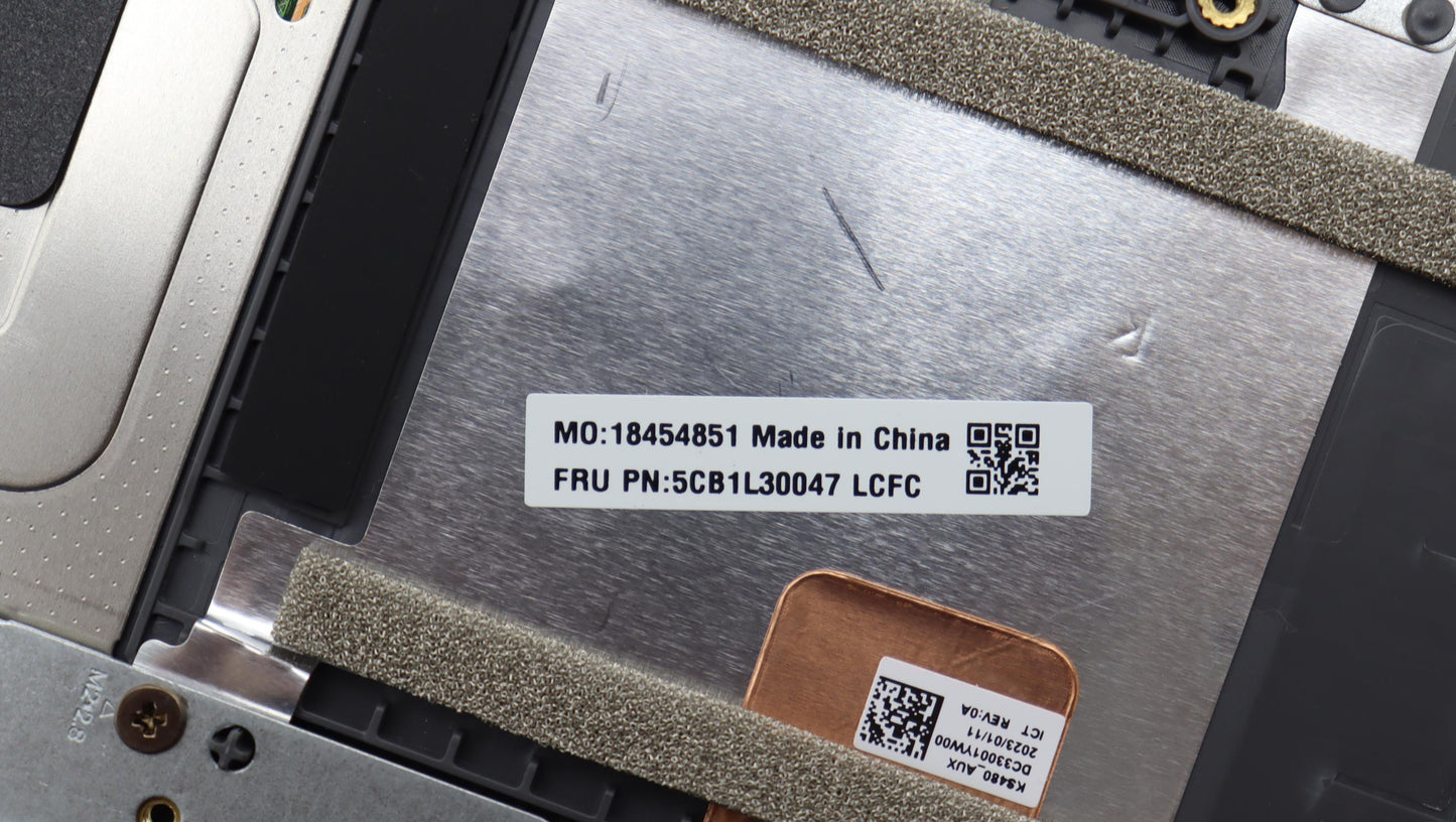 Lenovo Cover Upper Case Assembly Euro - 5CB1L30047