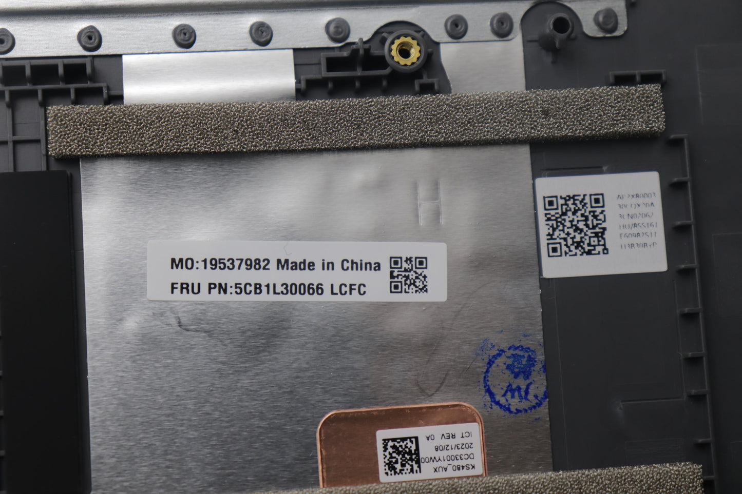 Lenovo Cover Upper Case Assembly Sws - 5CB1L30066