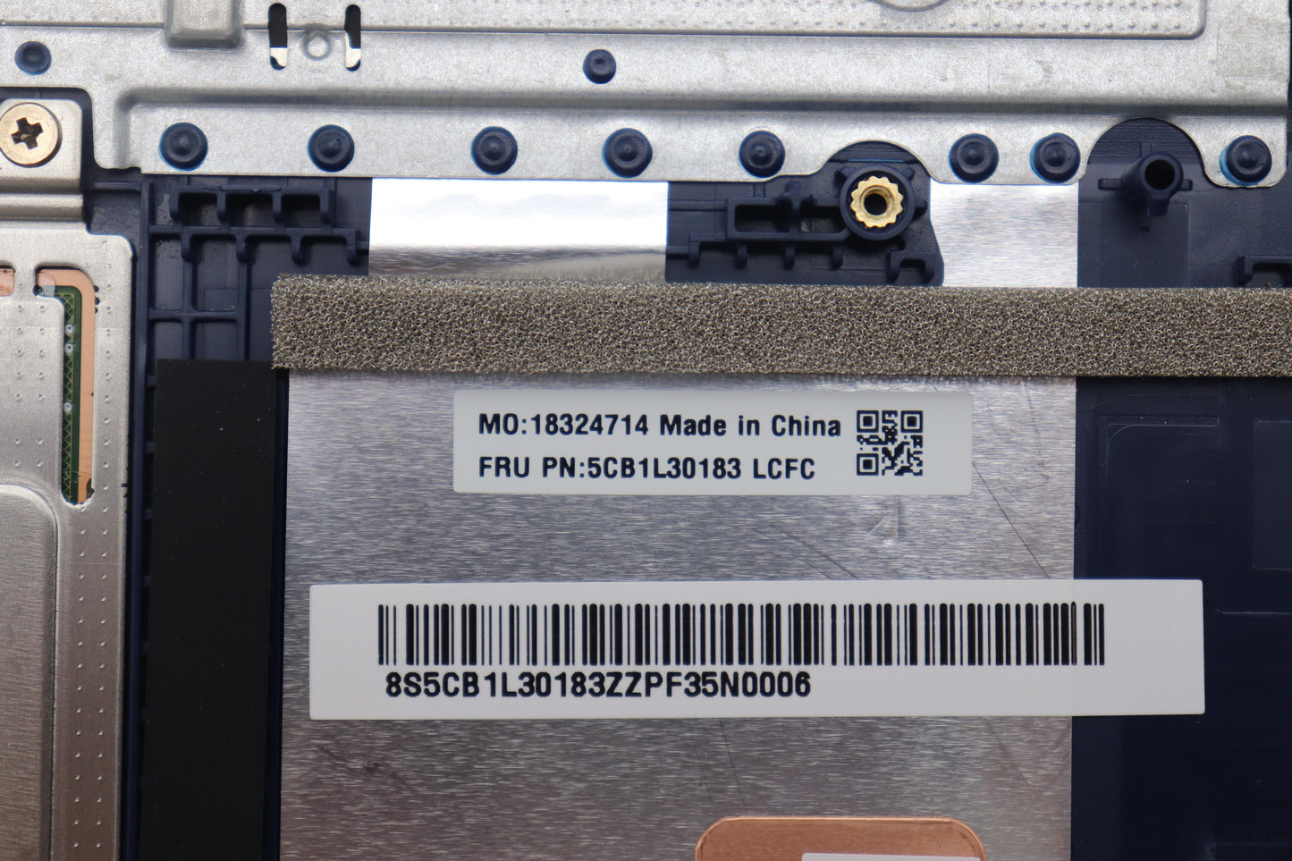 Lenovo Cover Upper Case Assembly Eng - 5CB1L30183