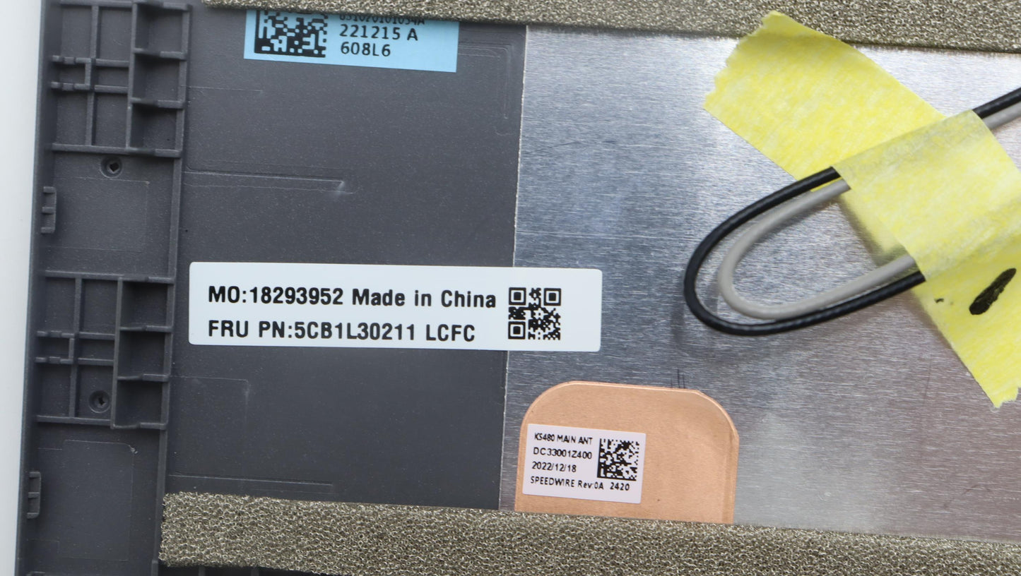 Lenovo Cover Upper Case Assembly Uke - 5CB1L30211