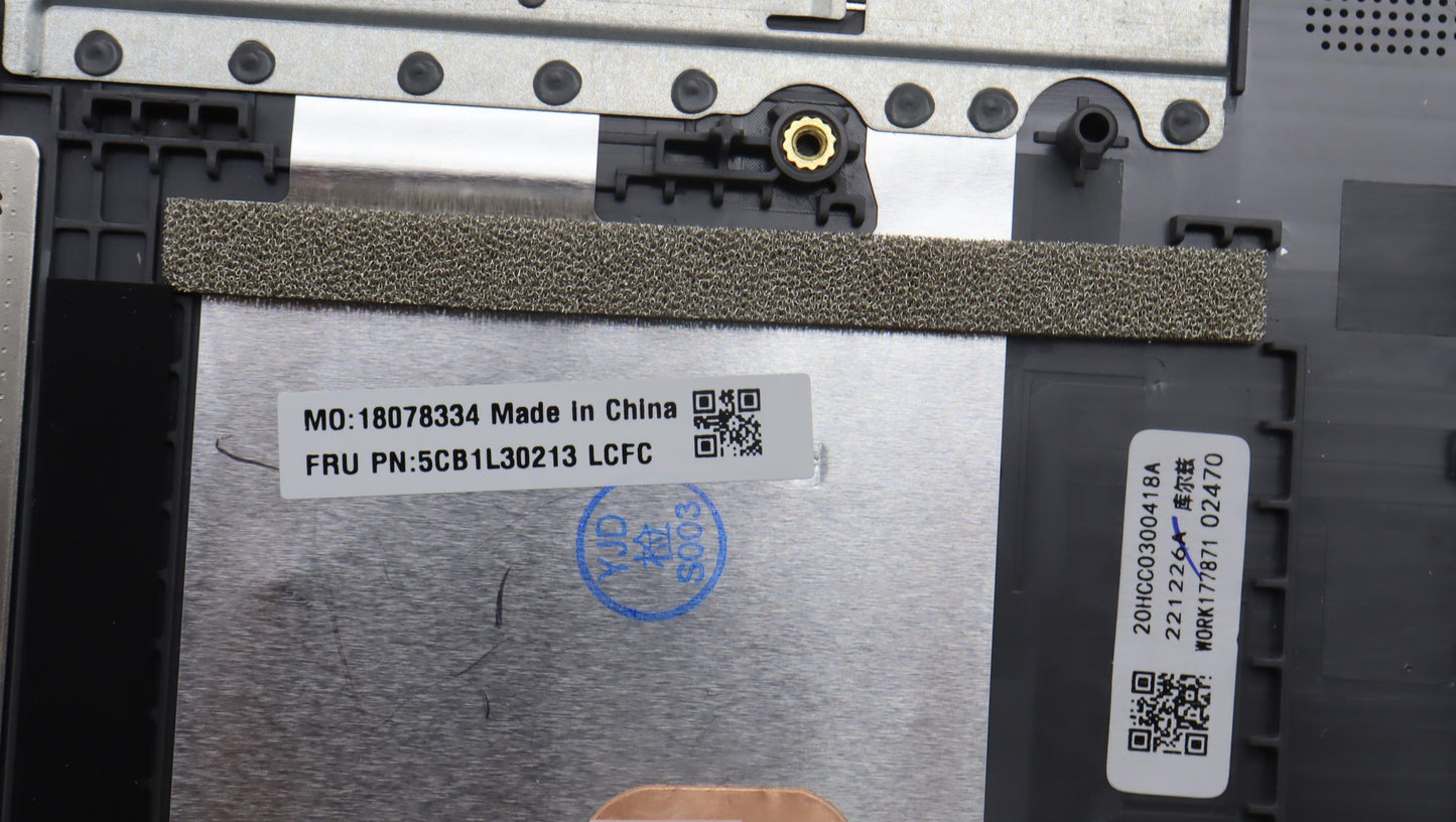 Lenovo Cover Upper Case Assembly Spa - 5CB1L30213