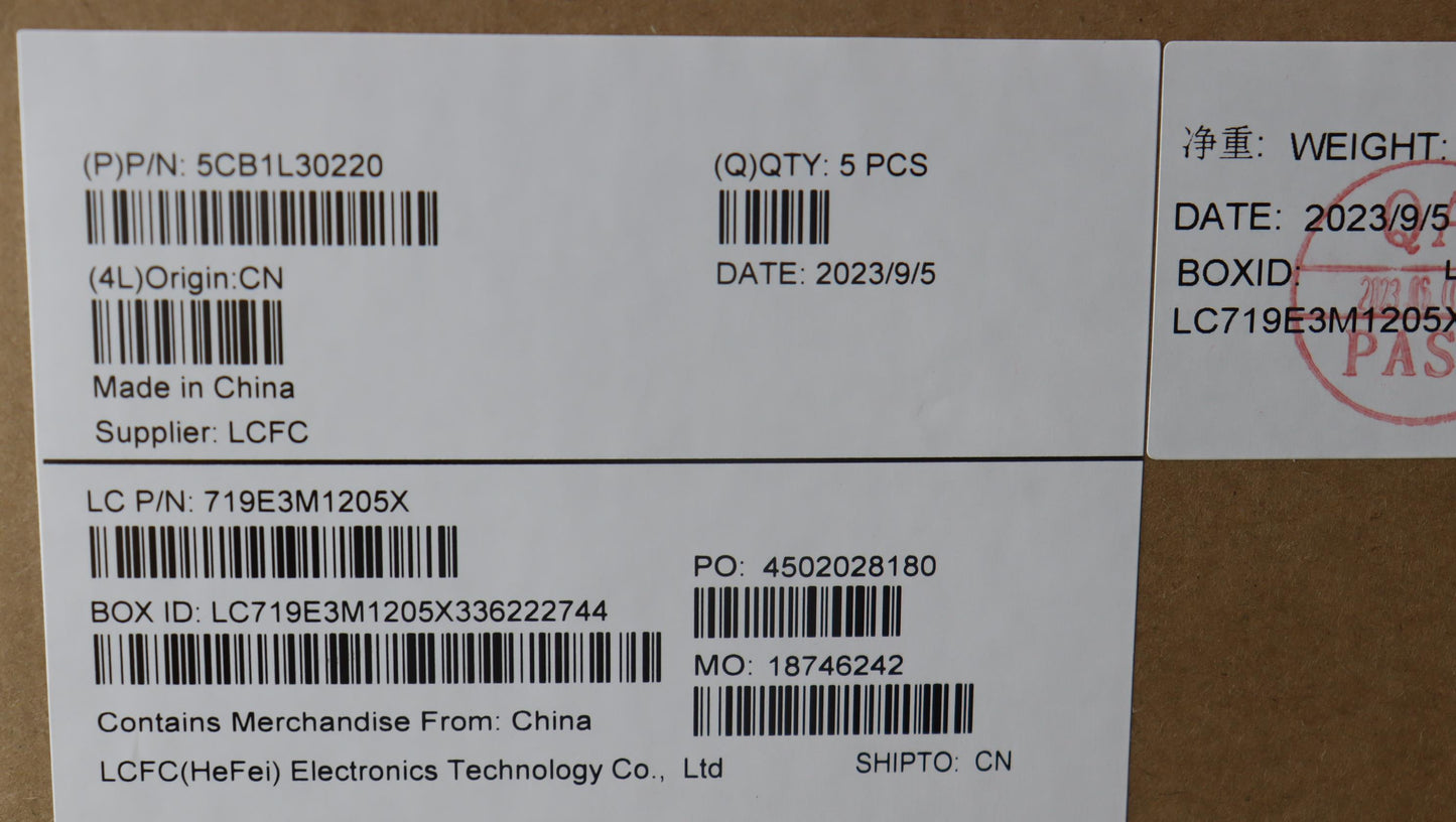 Lenovo Cover Upper Case Assembly Tc L - 5CB1L30220