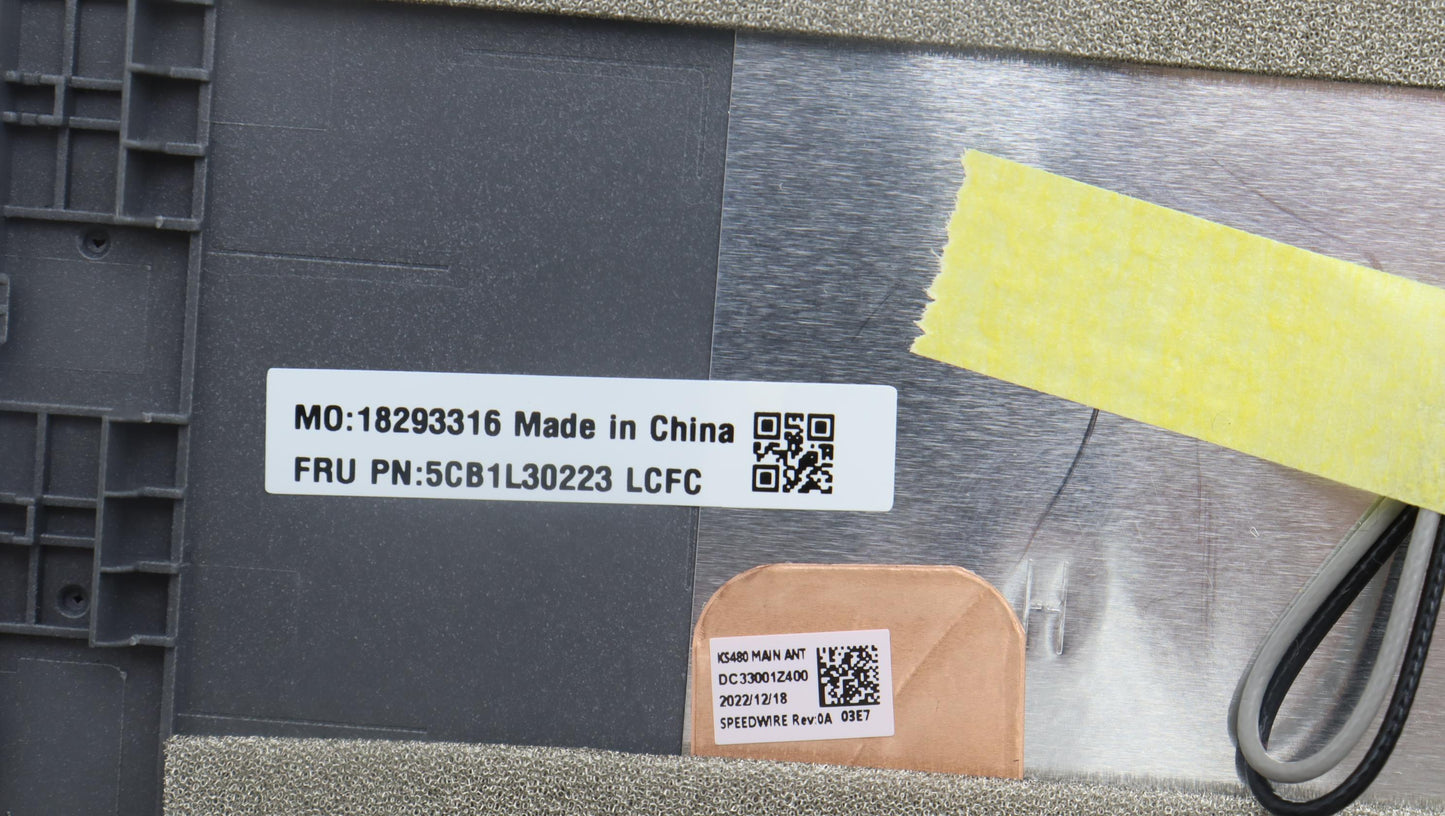 Lenovo Cover Upper Case Assembly Ger - 5CB1L30223