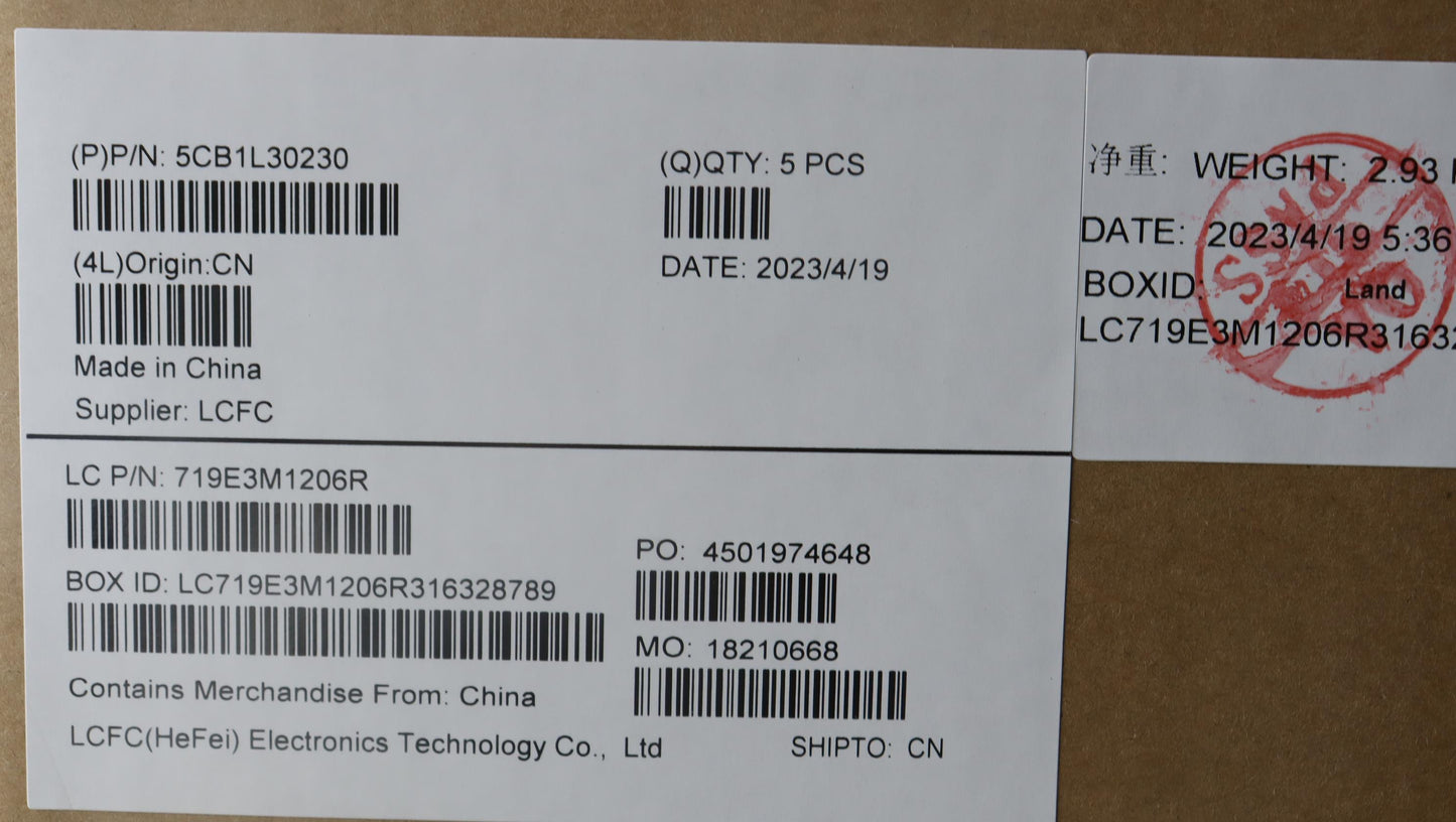 Lenovo Cover Upper Case Assembly Bel - 5CB1L30230