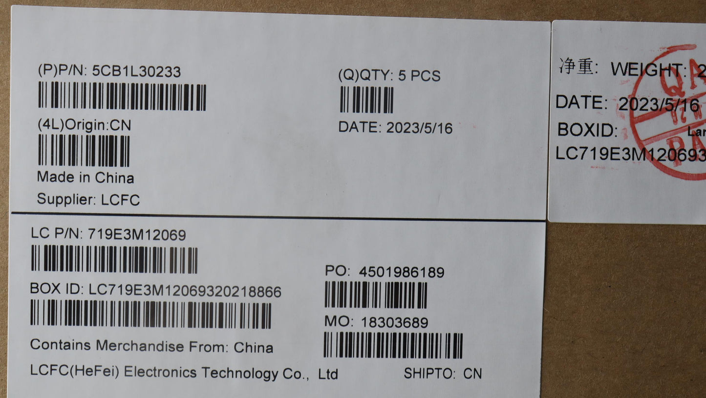 Lenovo Cover Upper Case Assembly Sws - 5CB1L30233