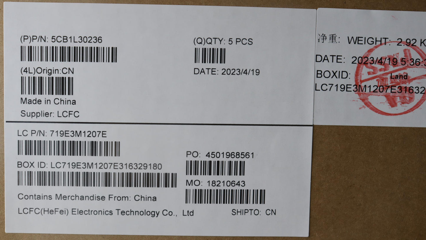 Lenovo Cover Upper Case Assembly Bul - 5CB1L30236