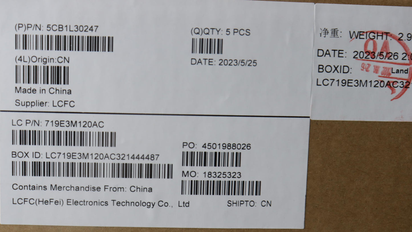 Lenovo Cover Upper Case Assembly Eng - 5CB1L30247