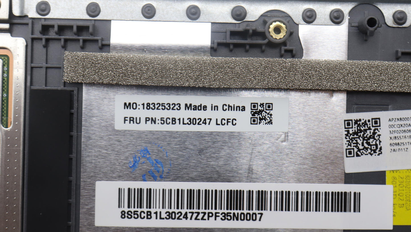 Lenovo Cover Upper Case Assembly Eng - 5CB1L30247