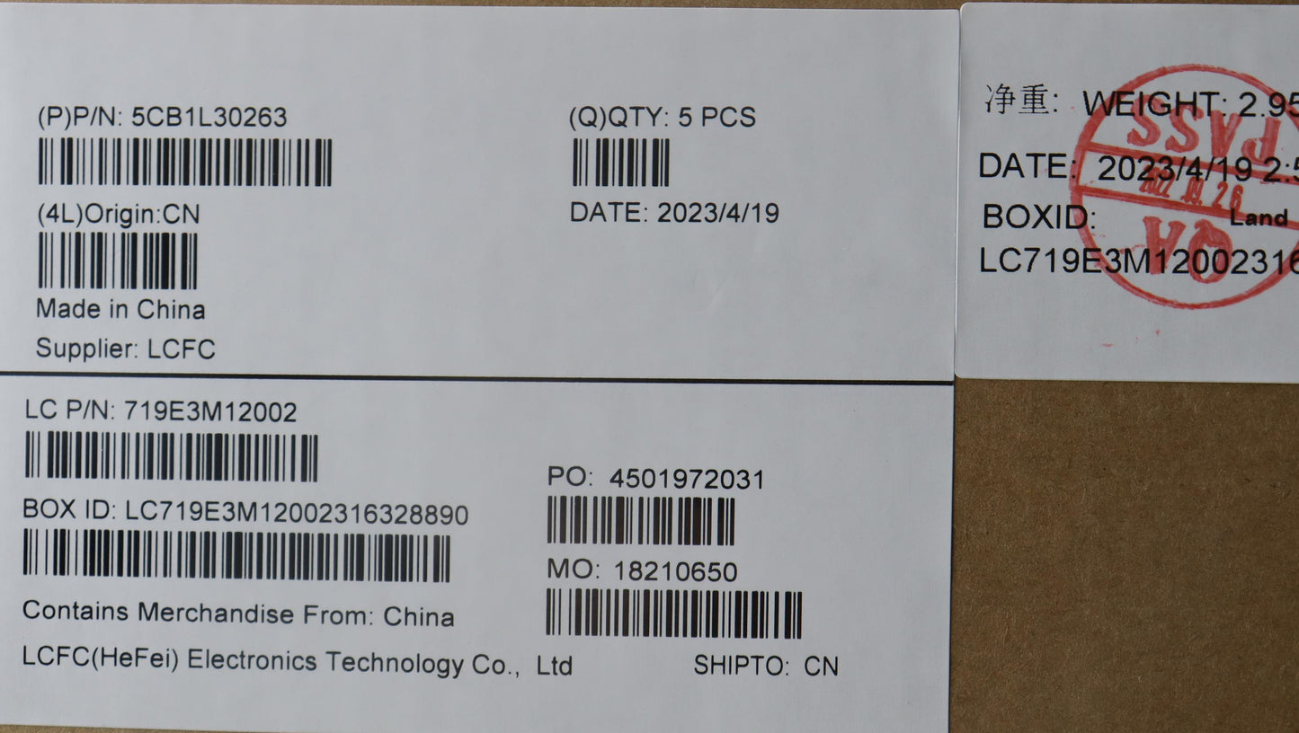 Lenovo Cover Upper Case Assembly Hun - 5CB1L30263