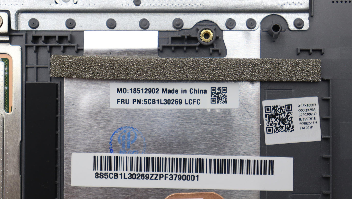 Lenovo Cover Upper Case Assembly Nord - 5CB1L30269