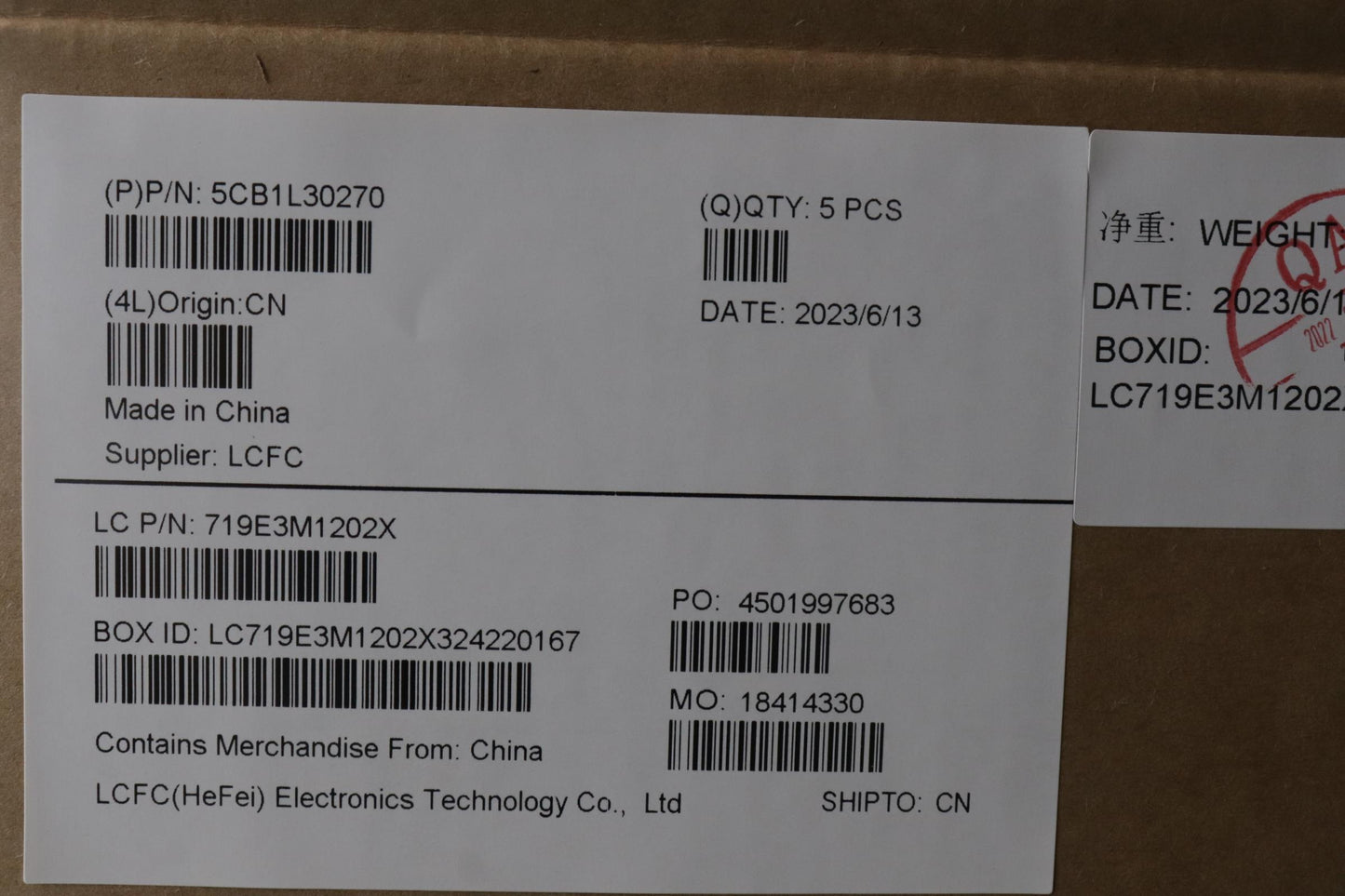 Lenovo Cover Upper Case Assembly Por - 5CB1L30270