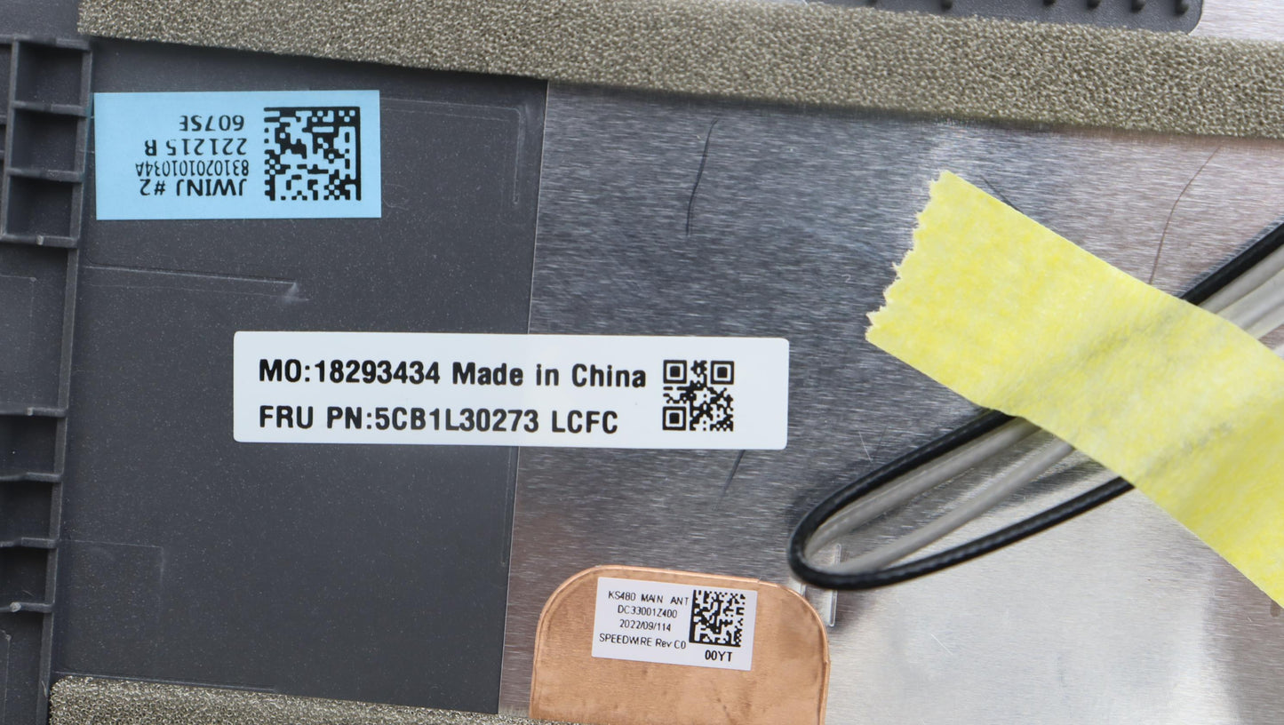 Lenovo Cover Upper Case Assembly Spa - 5CB1L30273