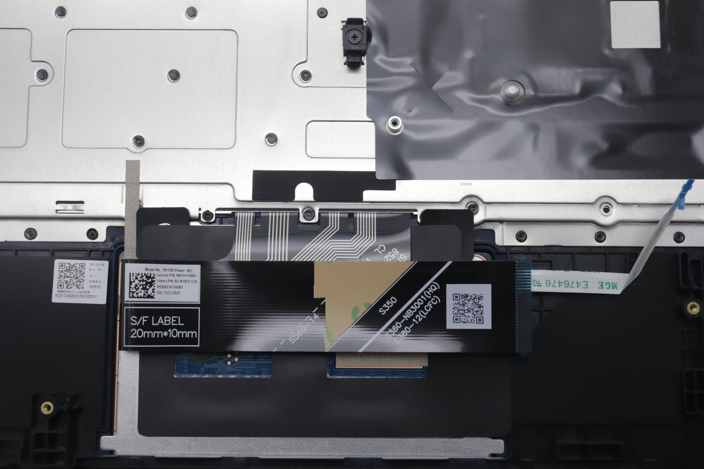 Lenovo Cover Upper Case Assembly Bel - 5CB1L30365