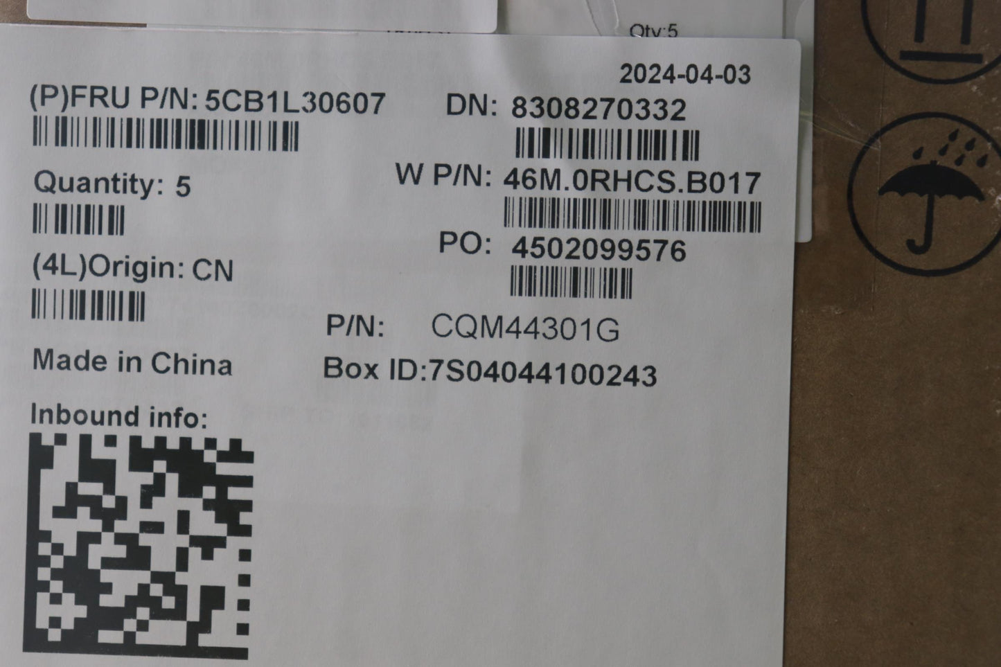 Lenovo Cover Upper Case Assembly Ger - 5CB1L30607